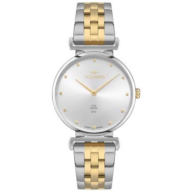 Imagem de Relógio Technos Feminino Slim Bicolor - Vj20ae-1k Vj20ae-1k