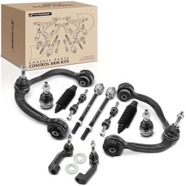 Imagem de A-Premium Conjunto de 12, braço de controle superior dianteiro, link de barra oscilante, junta esférica inferior, extremidade interna e externa, compatível com Ford F-150 2009-2014, Expedition