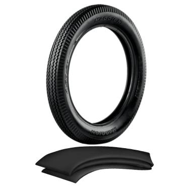 Imagem de Kit Pneu Carroça Charrete 450-21 Selvagem Maggion + Camara