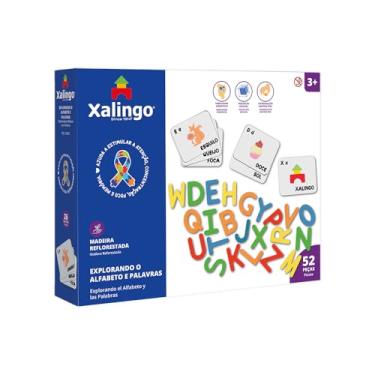 Imagem de Xalingo Brinquedo Educativo Explorando O Alfabeto E Palavras