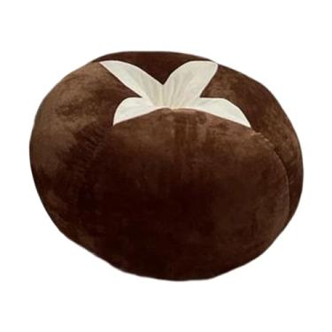 Imagem de Fenteer Almofada decorativa de cogumelo, almofada confortável para sentar no chão, criativa para meninos e meninas, presentes para crianças