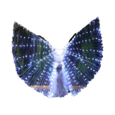 Imagem de Asas de Borboleta LED com Bastões Telescópicos - Asas Isis para Fantas