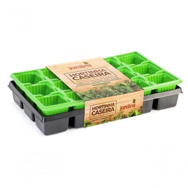 Imagem de Hortinha Caseira Sementeira Bandeja 15 Células Nutriplan