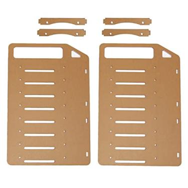 Imagem de Estink Suporte DIY para Disco Rígido, Rack Multinível Acrílico para HD Com Kit de Parafusos de Montagem e Furos Precisos, para Disco Rígido de 3.5 Polegadas e Ventoinhas de 8cm (8 Camadas)