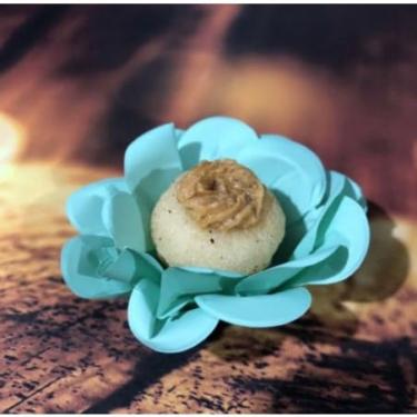 Imagem de Forminhas para Doces Finos - Kit 40/120 Formas Flor Decorativas | Ideal para Casamentos, Festas e Cupcakes (Style - Verde Celadon,40)