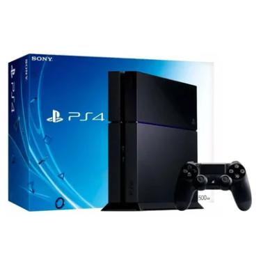 Imagem de Console Ps4 Fat 500 Gb 2 Controles Preto