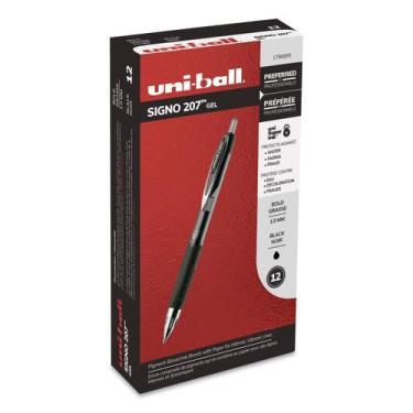 Imagem de Bolígrafos de tinta gel Uni-Ball Signo 207 retráctiles 1.0 mm paquete 