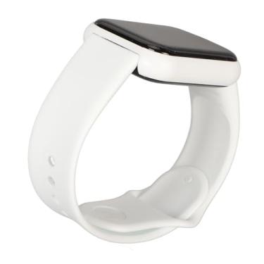 Imagem de Cryfokt Relógio Esportivo Inteligente à Prova D'água, Alerta de Mensagem de Alarme Com Contador de Passos de 1,4" para IOS 9.0 para Smartphone 5.0 (Branco)