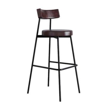 Imagem de Banqueta Alta Stout Ae: 100 / Aa: 75cm Bqst7510 Courino Café Courino Café Marrom