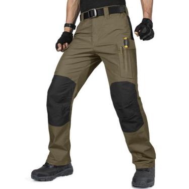 Imagem de Calças cargo táticas masculinas resistentes à água FREE SOLDIER 34 L x