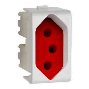 Imagem de Módulo Tomada Vermelha 20a Lunare Schneider - PRM4741