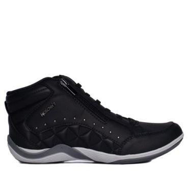 Imagem de Tênis Feminino Kolosh Almeria Cano Alto Preto, Preto, 36