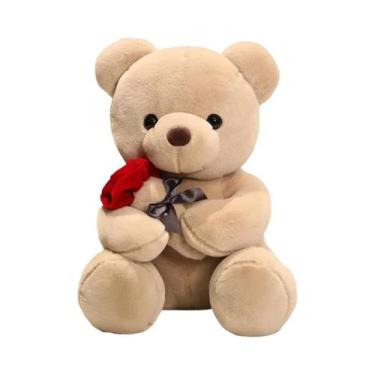 Imagem de Urso De Pelúcia Rosa De Desenho Animado Para Meninas, Presente De Dia 