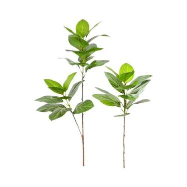 Imagem de Árvore Artificial Grande De Ficus De 76-135cm Com Folhas De Bananeira 