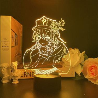 Imagem de Luz noturna LED 3D Plants vs Zombies que mudam de cor para crianças