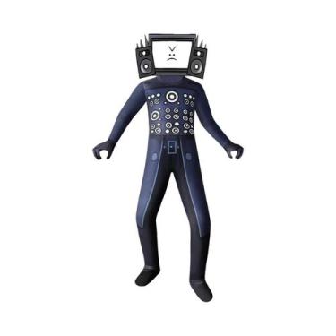 Imagem de Fantasia De Cosplay De Anime Skibidi Toilet Para Adultos E Crianças, M