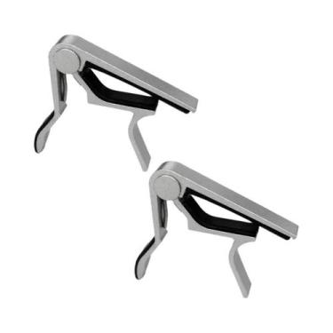 Imagem de Capotraste De Alumínio Para Guitarra Acústica, Elétrica E Clássica, Ac