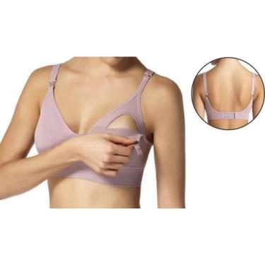 Imagem de Sutiã Amamentação Antimicrobial Toque Sedoso Lupo, M, Nude