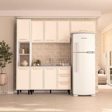 Imagem de Cozinha Modulada 4 Pecas sem Pia Amara Politorno Moveis