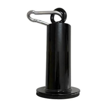 Imagem de IEUDNS de polia com cabo e pino de carga para levantamento de peso, ideal para puxada lateral (LAT pulldown) e musculação.