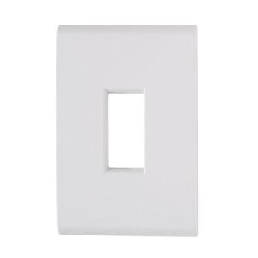 Imagem de Liz Placa 4x2 P/ 1 Modulo 57106003 Tramontina - Met. loth