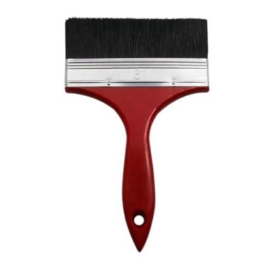Imagem de Pincel de pintura de cerdas de 3,5 a 15 cm, pincel de ferramentas de pintura, cabo de plástico, ferramentas de bricolage não são fáceis de perder cabelo, multifuncional (15 cm)