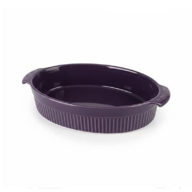 Imagem de Forma M Oval Travessa Refratária 32,5 cm Ameixa 1,86 L