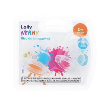 Imagem de Bico Para Mamadeira Lolly Silicone Orto Com 2un