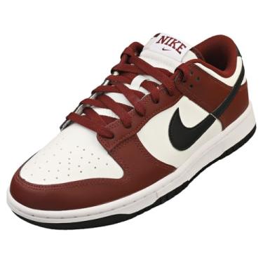 Imagem de Nike Tênis masculino Nike Dunk Low, Dark Team Red Black Summit White, 44