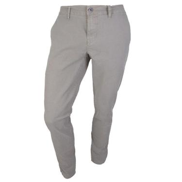 Imagem de Calça Sarja Masculina Ogochi Slim Desert Color Cáqui - 0025-Masculino