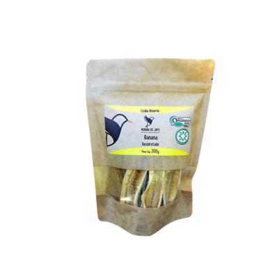 Imagem de Banana Desidratada Orgânica Morada do Japu 200g