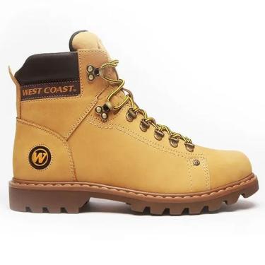 Imagem de Bota Masculina Worker Classic Nobuck Yellow Coffee West Coast 311001-837