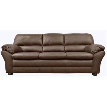 Imagem de Sofá 2 Lugares Laura 160cm Couro Caramelo