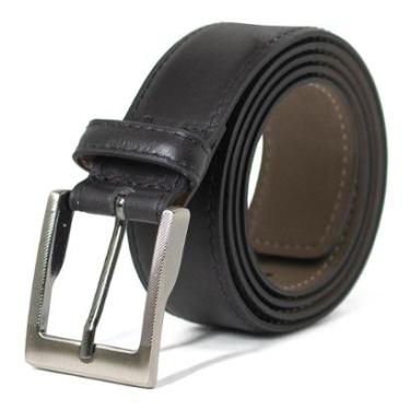 Imagem de Cinto Masculino Social Fasolo Couro Liso Confortável Fivela Ajustável E153340-Masculino
