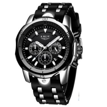 Imagem de Relógio Masculino De Pulso Analógico A Prova D`Água