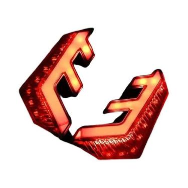 Imagem de Luz De Sinalização LED 12V Com Asas De Anjo Para Motocicletas E Veícul