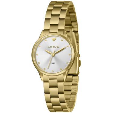Imagem de Relógio Lince Feminino Ref: Lrgh291l30 S1kx Coração Dourado