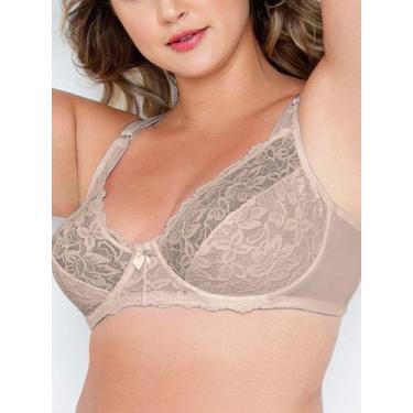 Imagem de Sutiã com aro e sem bojo dilady 139.200, 44, Marrom