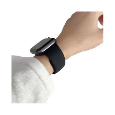 Imagem de Pulseiras De Silicone Para Apple Watch Series 9 8 7 SE Ultra 2 40mm 41