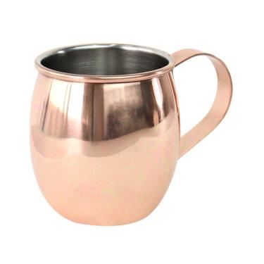 Imagem de Caneca De Inox Revestida Em Cobre Moscow Mule 500ml