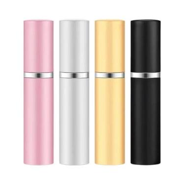 Imagem de Atomizador De Perfume Mini Portátil, Conjunto De 4 Peças, 5ml Recarreg