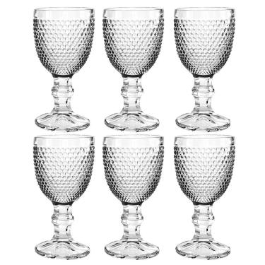 Imagem de Conjunto de Taças L'hermitage Bardot em Vidro Transparente 60ml - 6 Peças