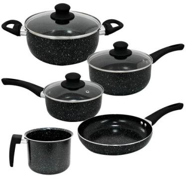 Imagem de Jogo Panelas Indução Antiaderente Berlim 5 Peças Hauskraft