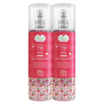 Imagem de Kit c/2 giovanna baby body splash cherry 260ml