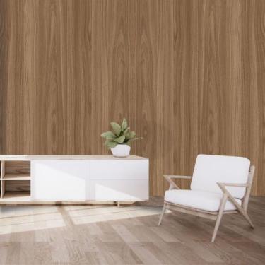 Imagem de Papel de Parede Adesivo Autocolante Decorativo Imitação Madeira 5 METR
