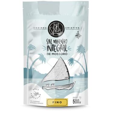 Imagem de Br Spices Sal Marinho Integral Fino Br Spices Pouch 500G