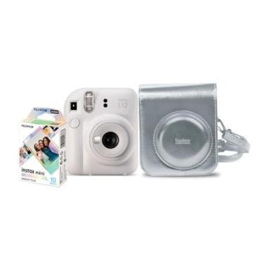 Imagem de Kit Câmera Instax Mini 12 com pack 10 fotos Spray Art e Bolsa Spray Art