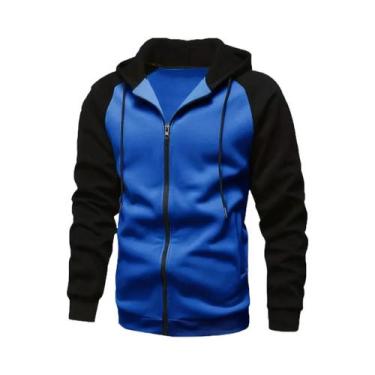 Imagem de Casaco Com Capuz De Fleece plus Size Para Homens E Mulheres, Casual, S