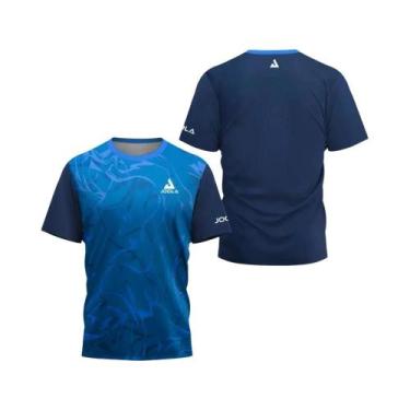 Imagem de Camiseta Esportiva Masculina De Verão Com Estampa Floral, Secagem Rápi