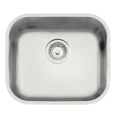 Imagem de Cuba de Embutir Tramontina Lavínia 40 BL Inox Escovado 40x34 cm